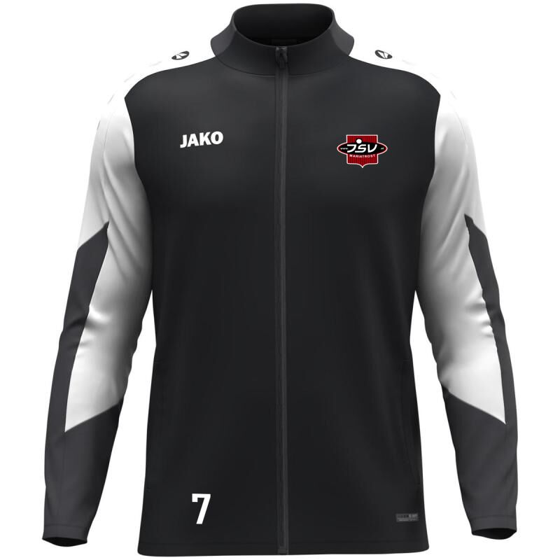 Trainingsjacke Kinder schwarz