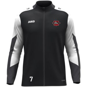 Trainingsjacke Erwachsene schwarz